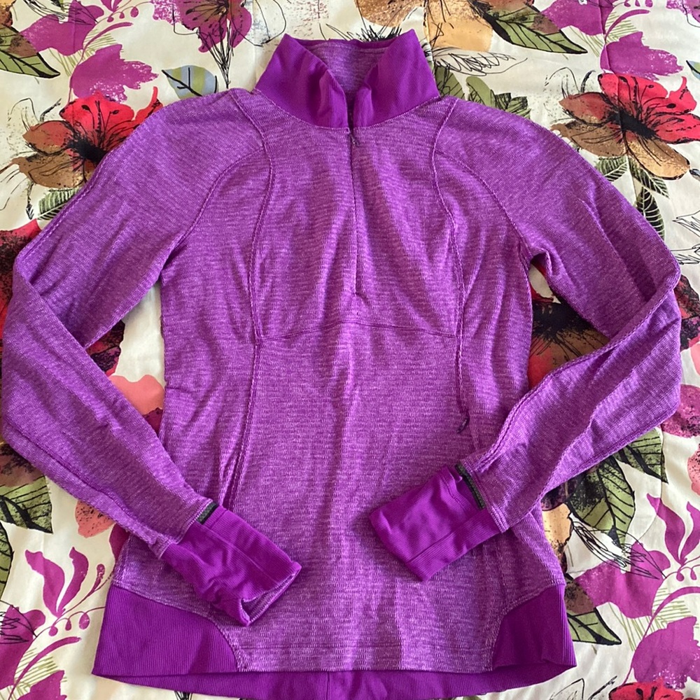 Lululemon Runderful 1/2 Zip - Picture 4 of 9
